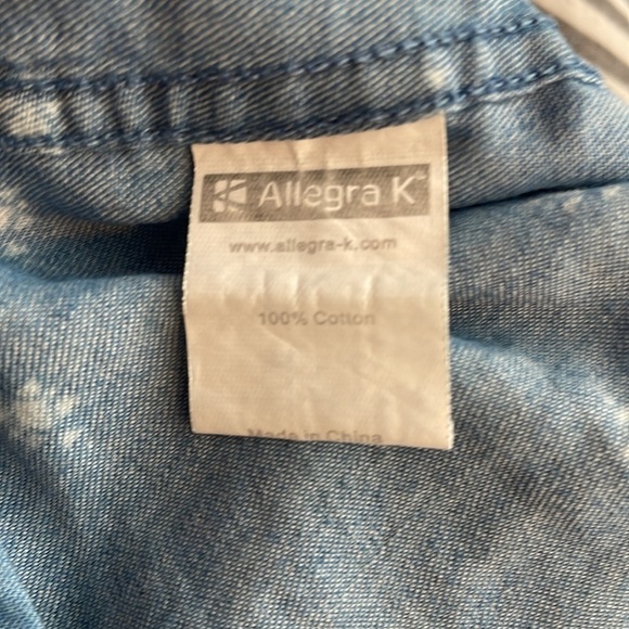 Short Sleeve Print Button Up Shirt - Picture 9 of 9